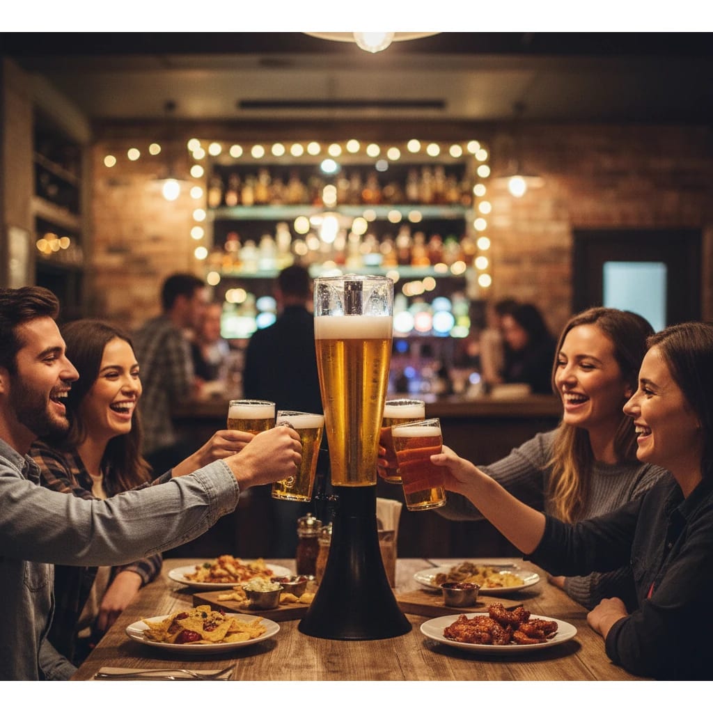 Beer Tower with SS Gel Based Ice Tube - 4L — view 3