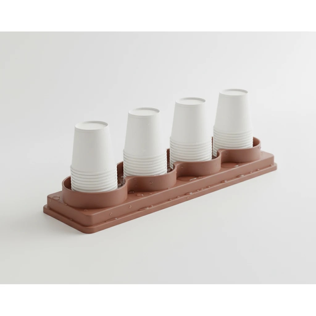 ABS Fibre Cylindrical 4 Slot Cup Holder — view 3