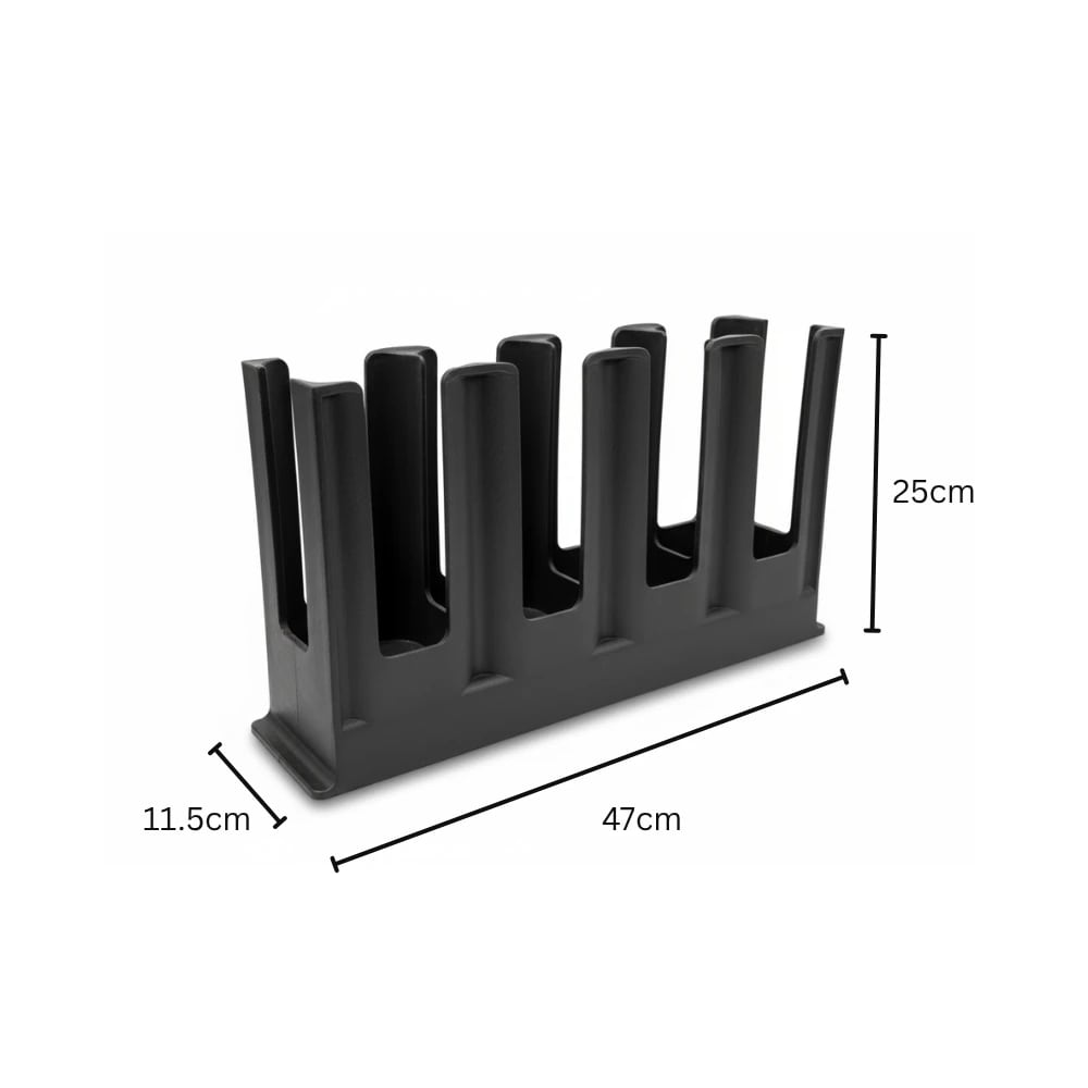 ABS Fibre Straight 4 Slot Cup Holder — view 2