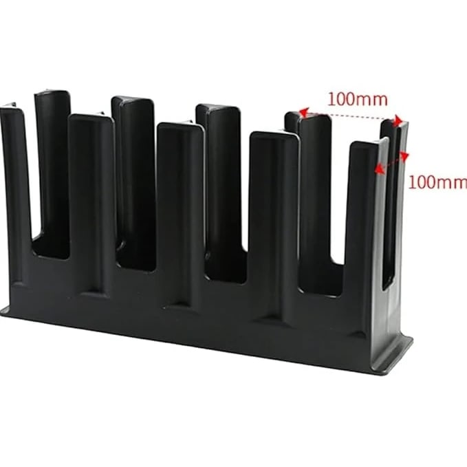 ABS Fibre Straight 4 Slot Cup Holder — view 3