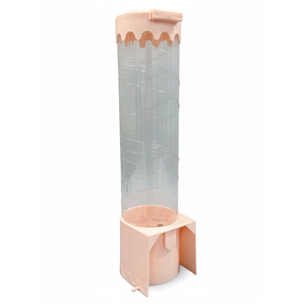 Plastic Mountable Paper Cup Holder/Dispenser — view 7
