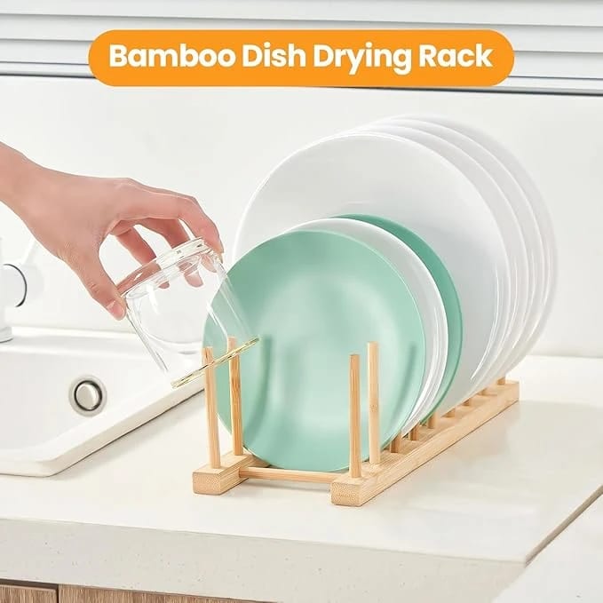 Wooden Multipurpose Bamboo Rack — view 4