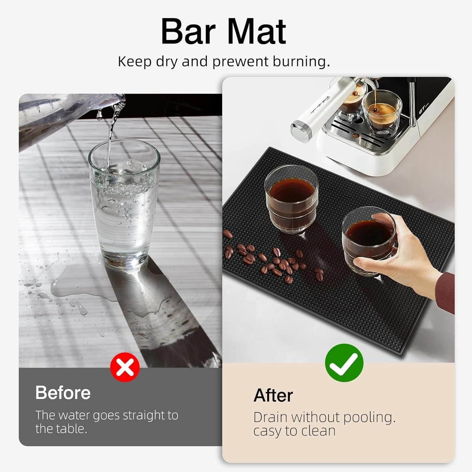 Rectangle Bar Mat — view 8