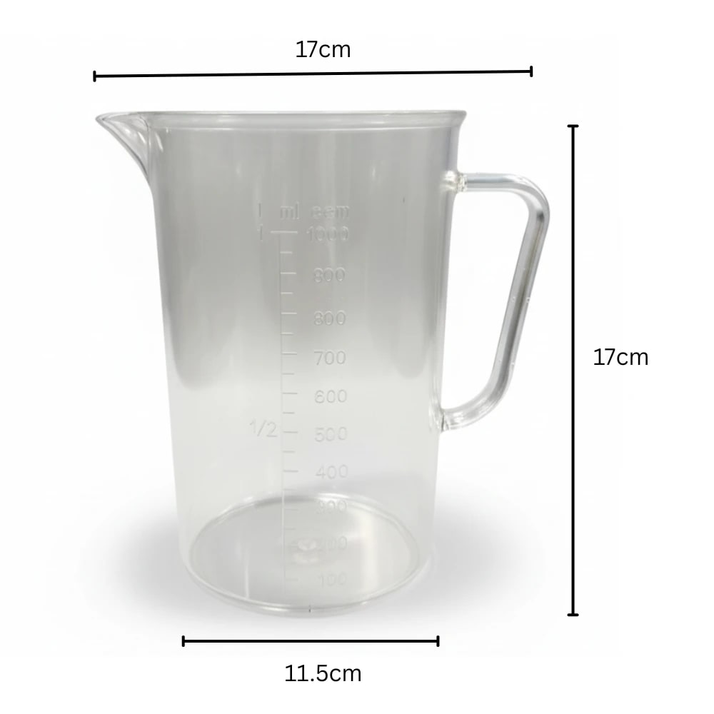 PC Jugs with Measurements — view 2