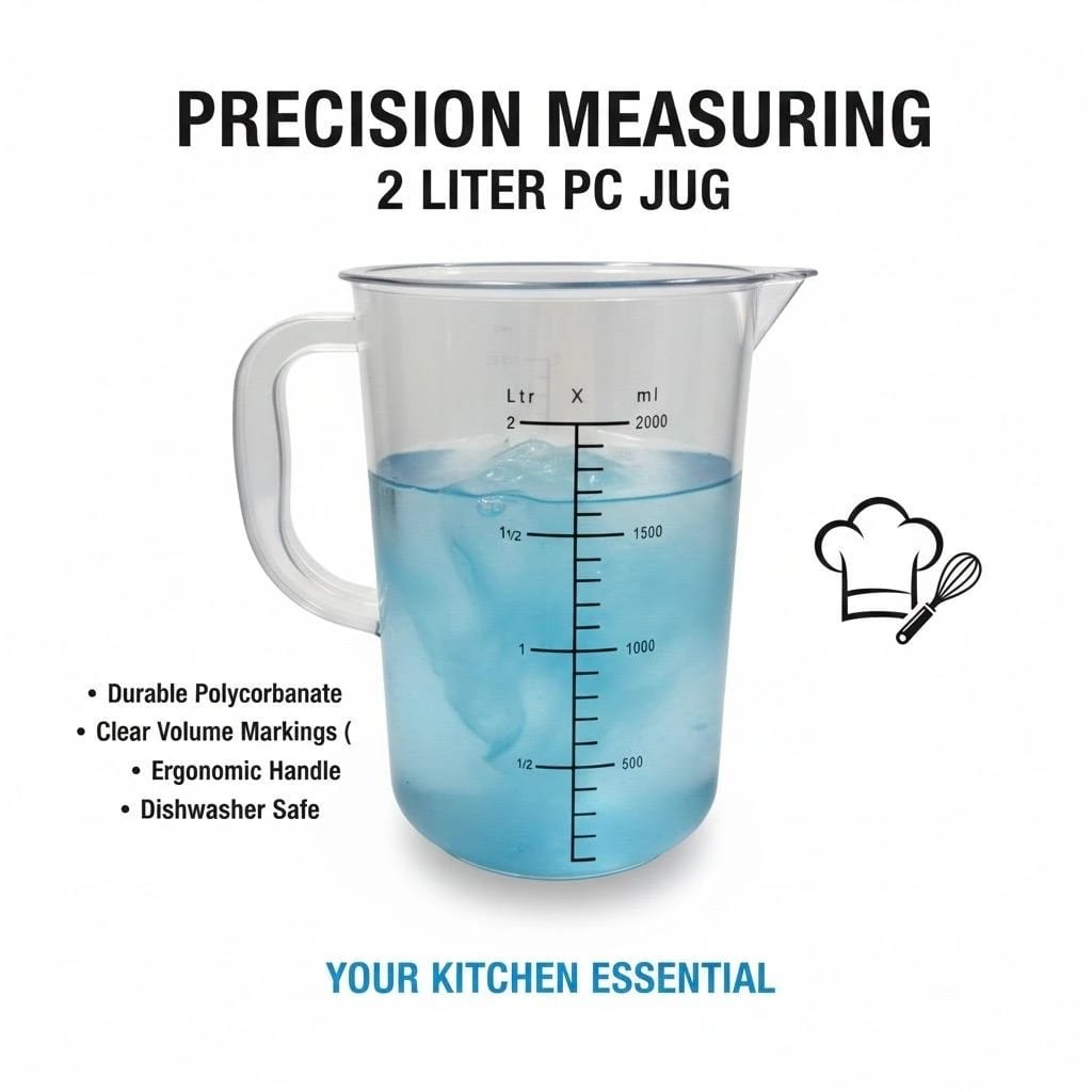 PC Jugs with Measurements — view 4
