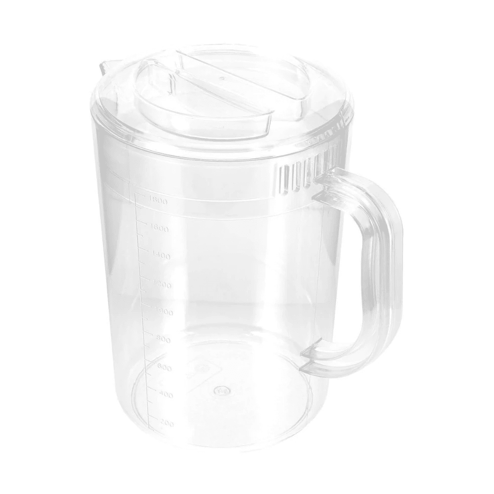 PC Water Jug with Lid - 1800ml | Single pc Box Packing