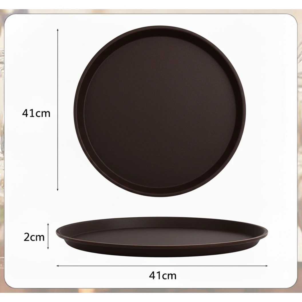Anti Skid Tray - Heavy| Round | 16" — view 2