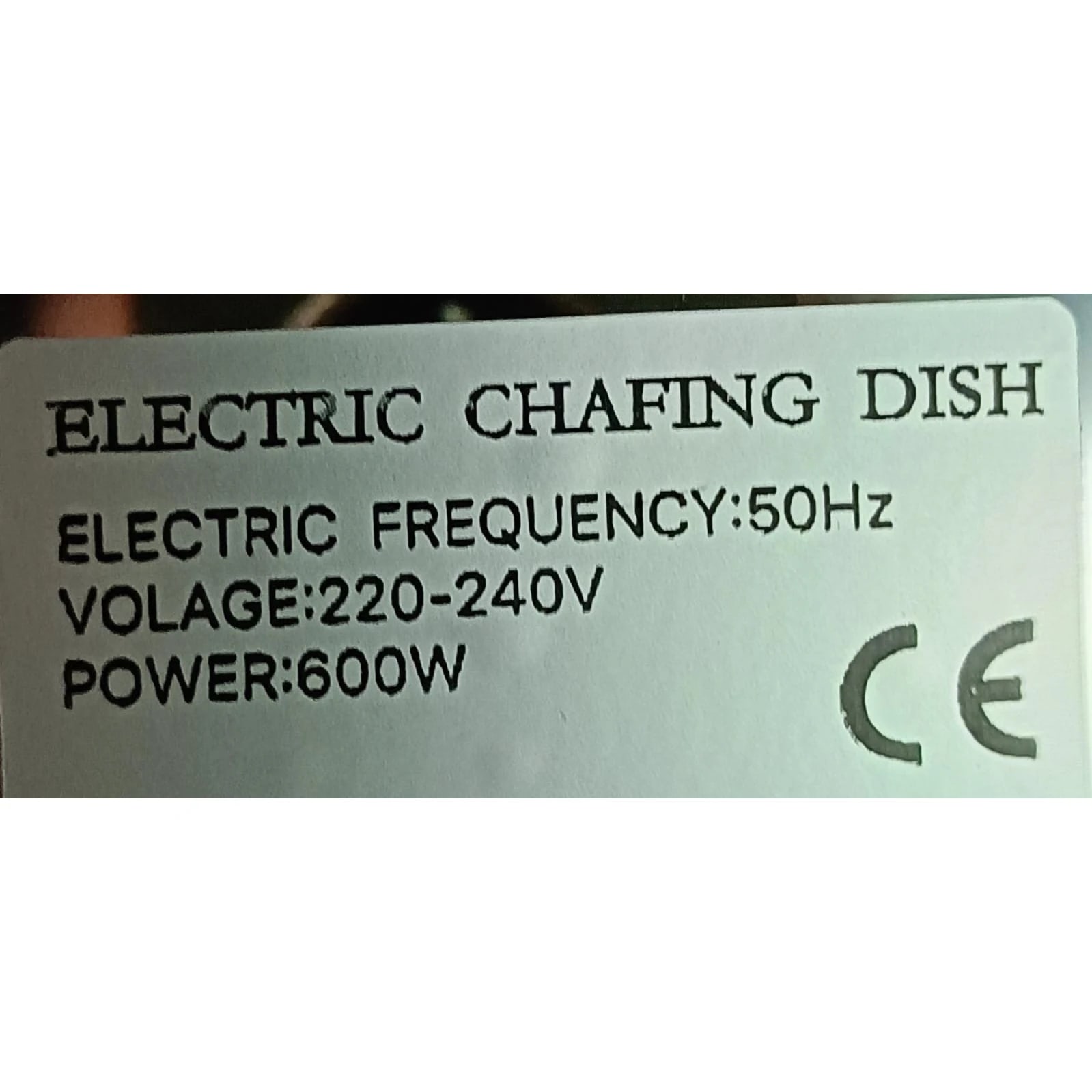 Electric Chafing Dish - Rectangle with PC Roll Top Lid — view 8