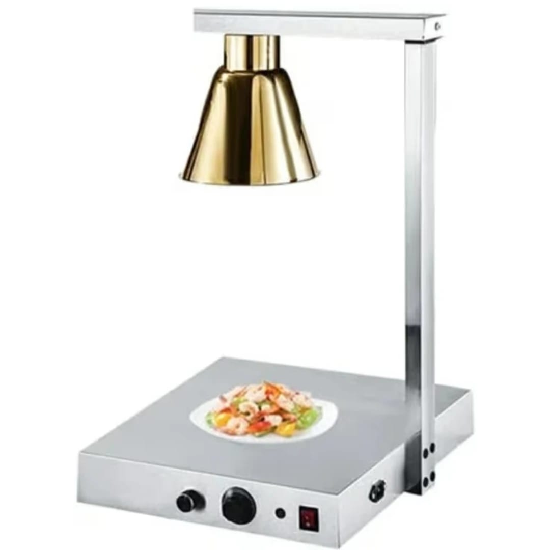 Electric Food Lamp Warmer - Single Head | Top + Bottom Heating — view 3