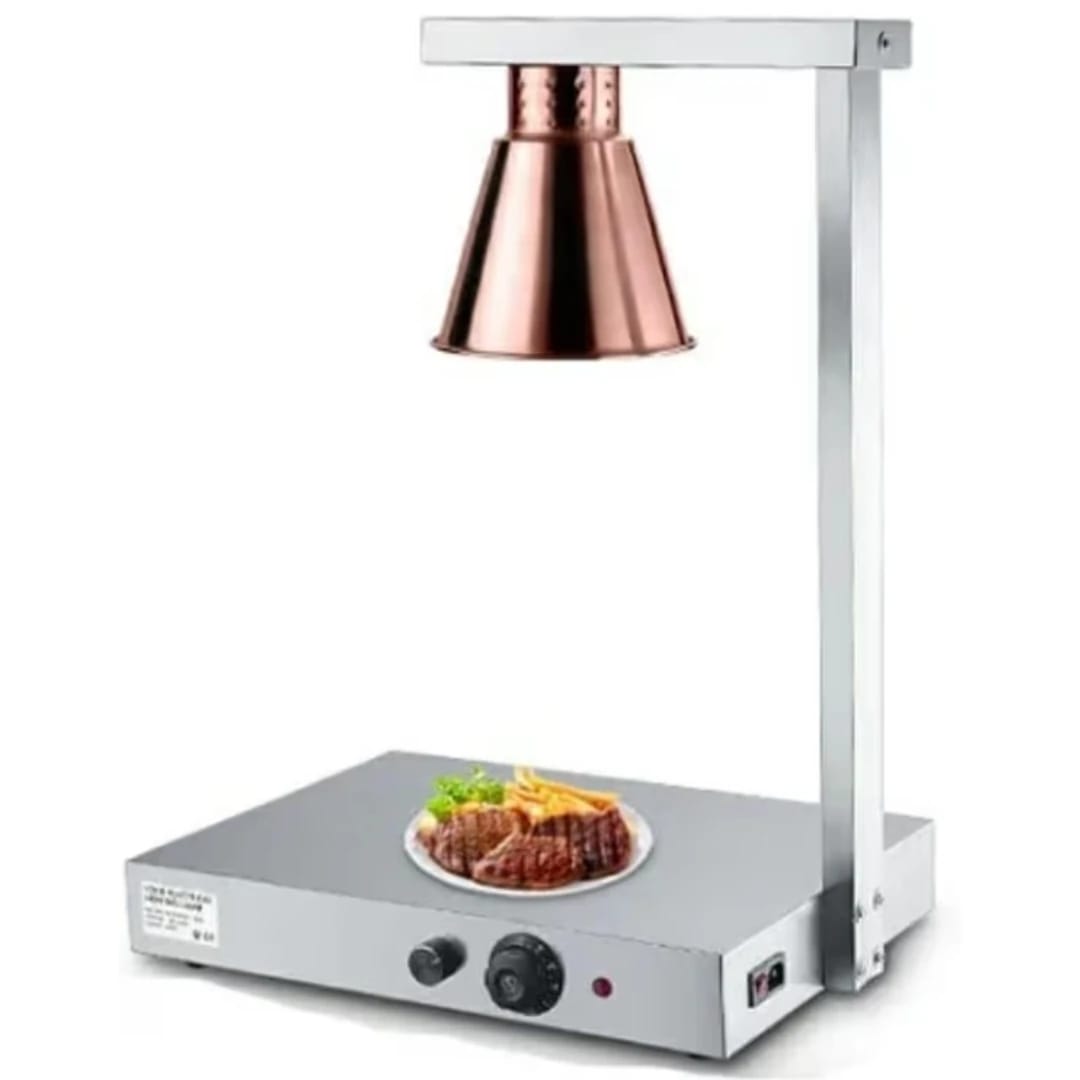 Electric Food Lamp Warmer - Single Head | Top + Bottom Heating — view 3