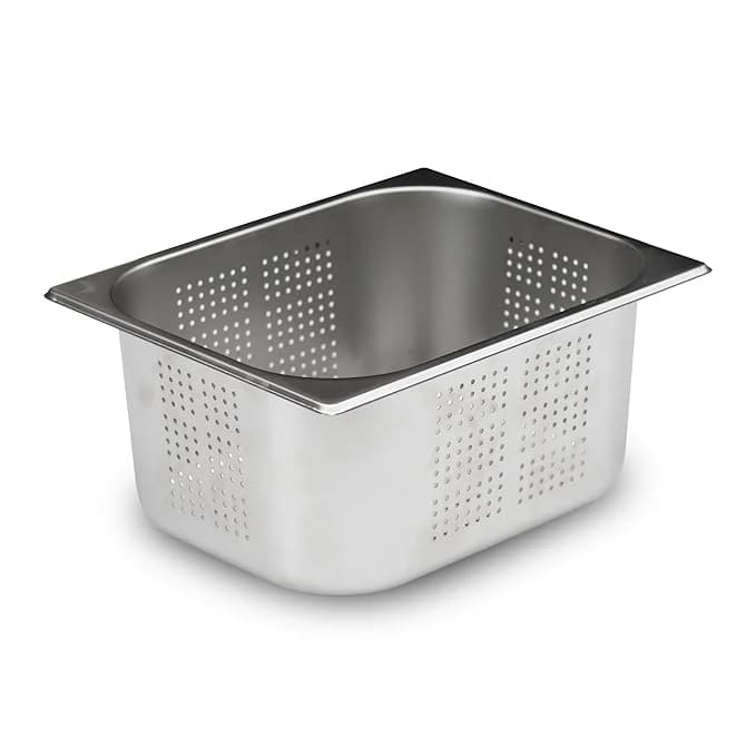 SS GN Pan Perforated 1/2