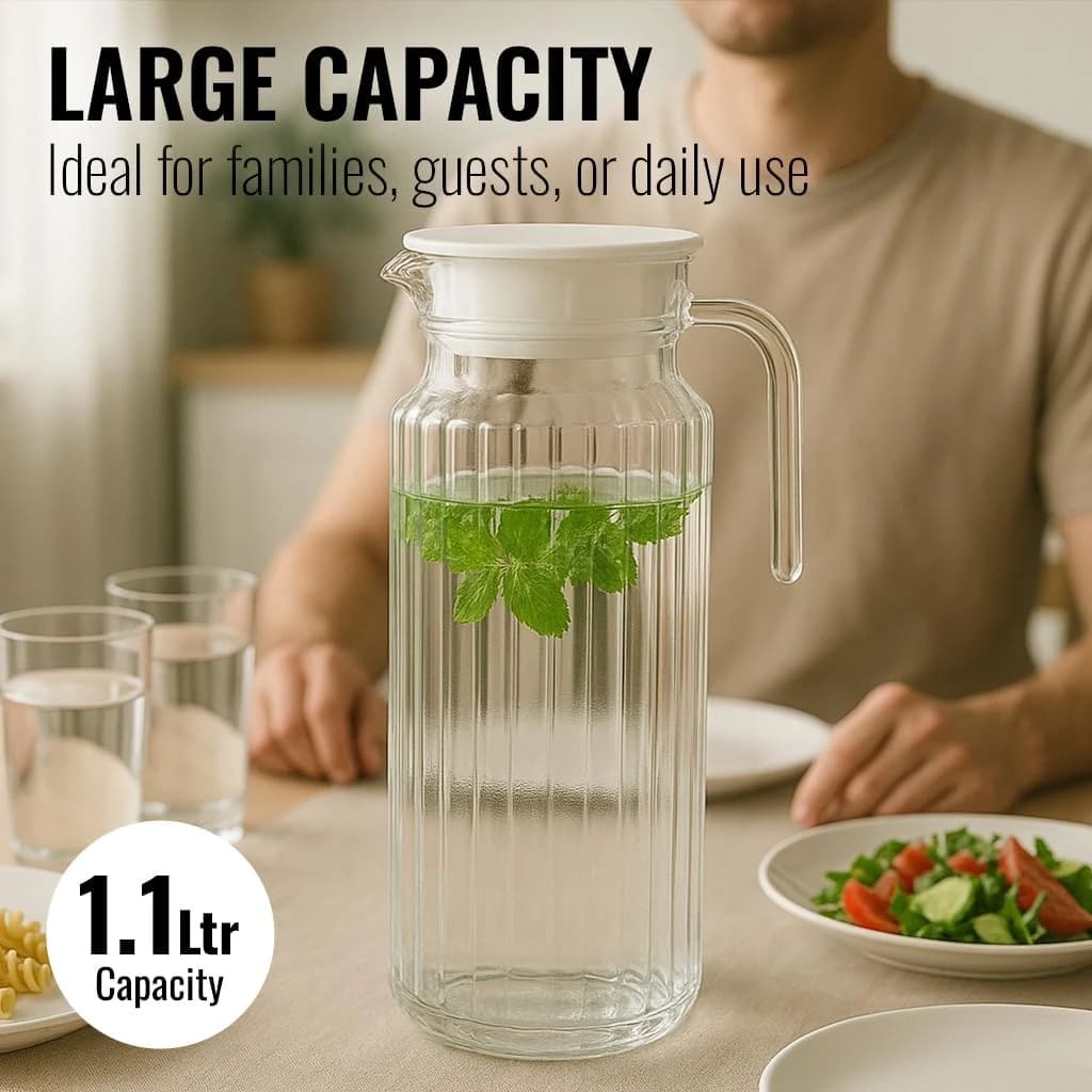 PC Water Jug - 1100ml | Single pc Box Packing — view 9