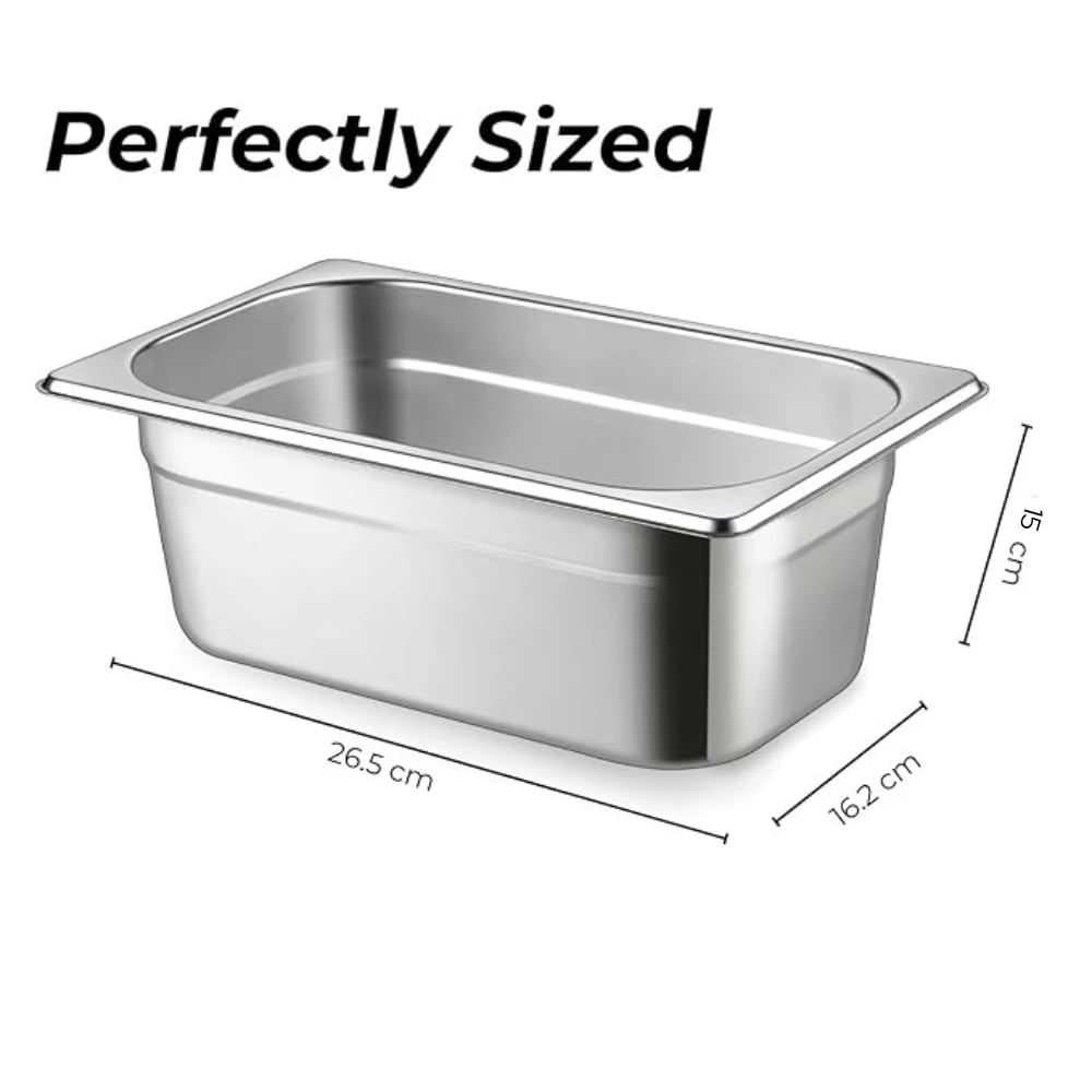 VAMA PC GN Pan 1/4 with NSF Certified Laser Logo — view 2