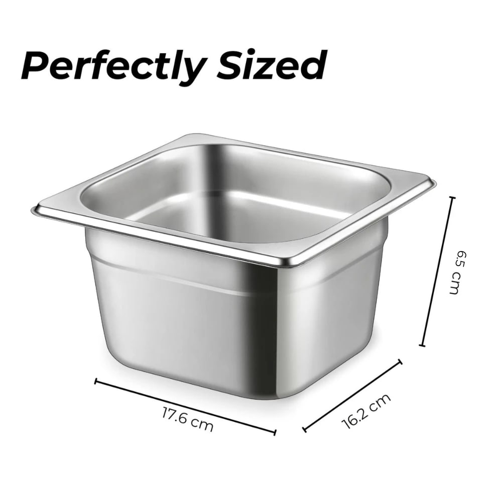 VAMA PC GN Pan 1/6 with NSF Certified Laser Logo — view 2