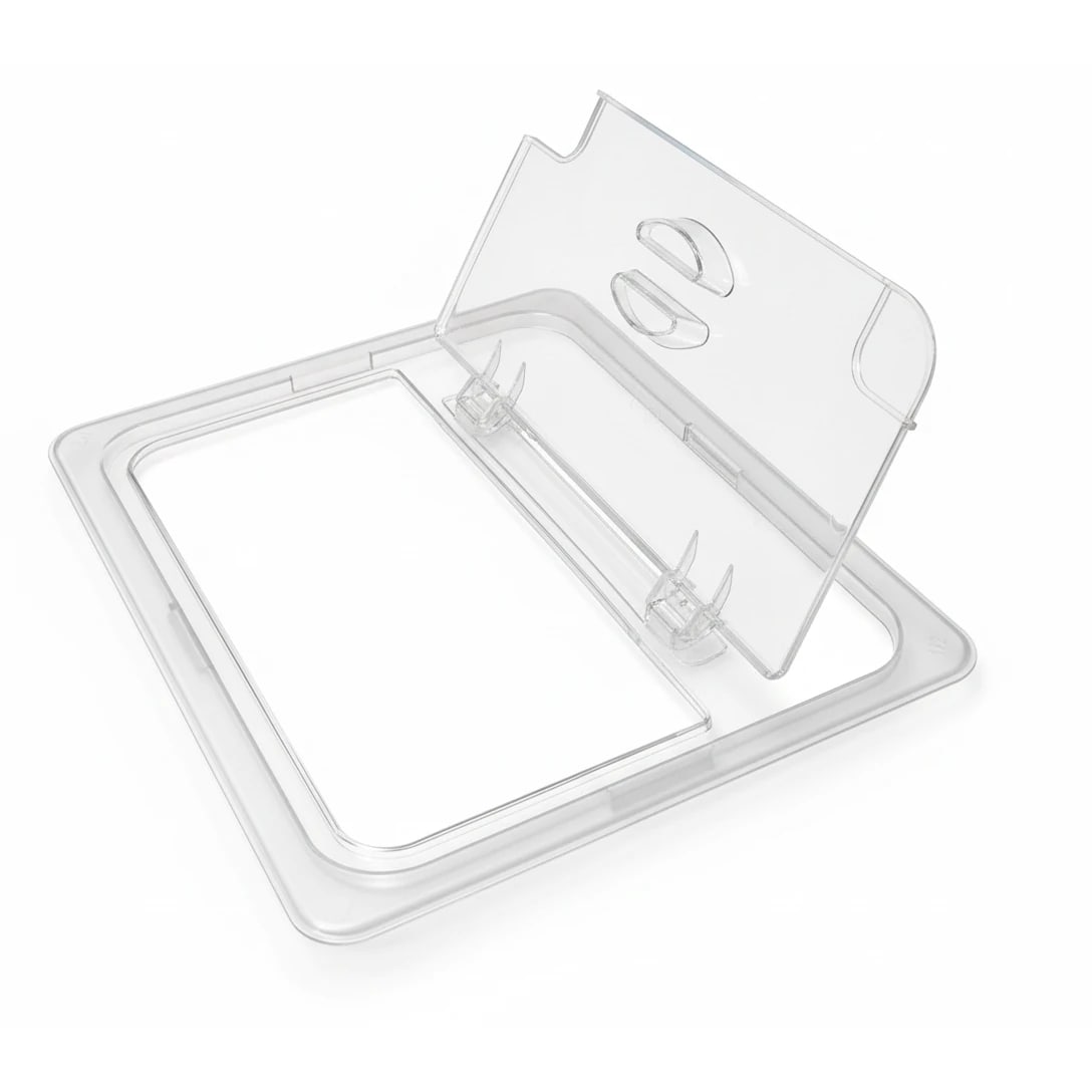 VAMA PC Flip Lid (Half Open + Half Close) for PC GN Pan with NSF Certified Laser Logo — view 5