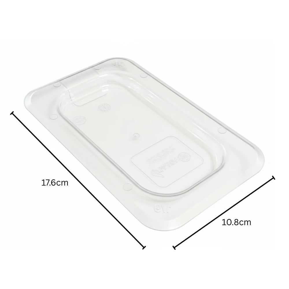 VAMA PC Regular Lid for PC GN Pan with NSF Certified Laser Logo — view 2