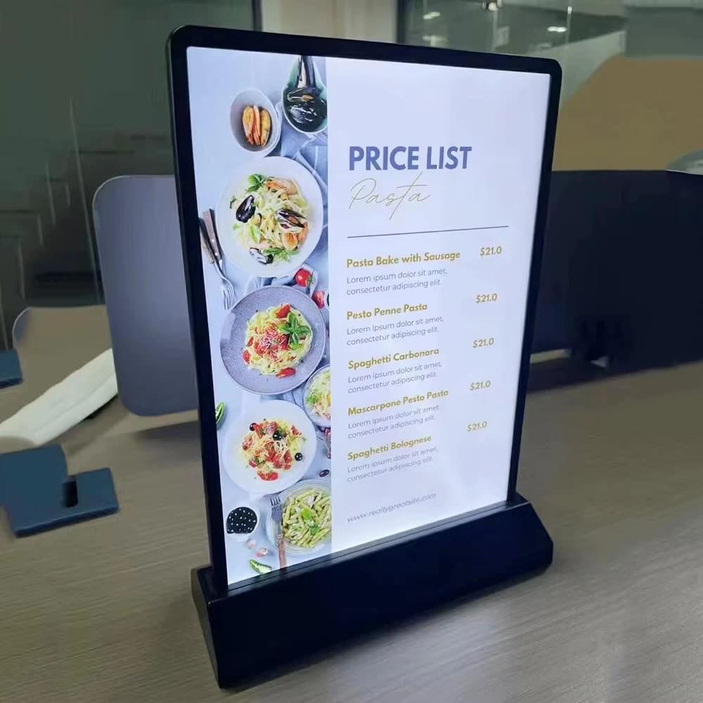 LED T-Type Menu Display Board | A5 — view 7