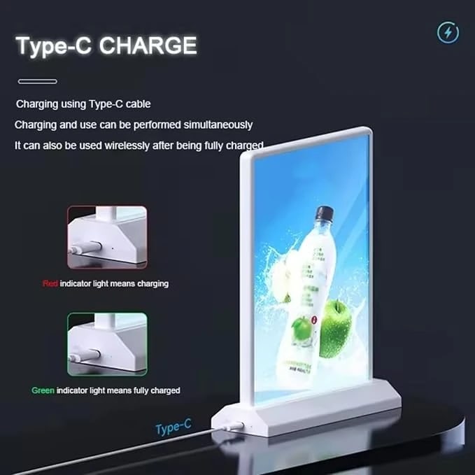 LED T-Type Menu Display Board | A5 — view 5