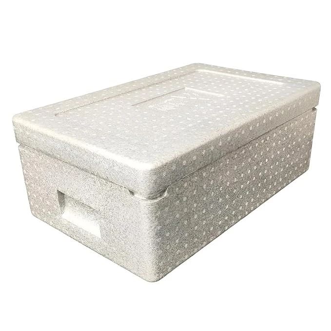 Foam Based Insulation Barrel - Rectangle | 2 Compartments (2 GN Pans of 1/2 150mm - 8.5L/Pan)