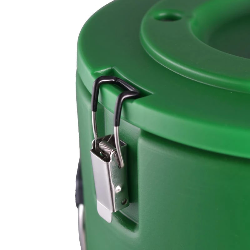 Plastic Insulation Barrel Hot/Cold - Round | Without Tap | Green — view 6