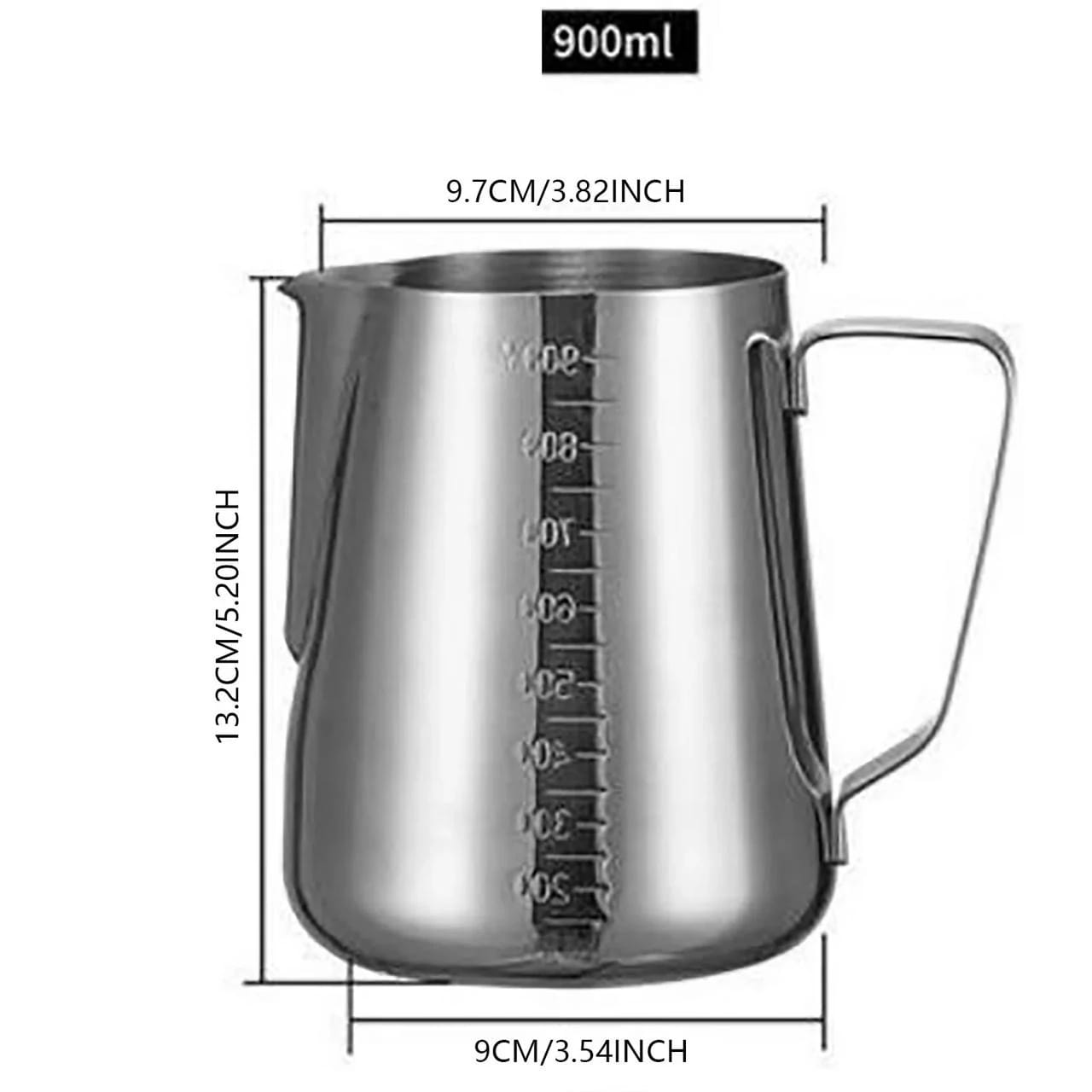 VAMA SS Jugs with Measurements with NSF Certified Laser Logo - Single pc Box Packing — view 2