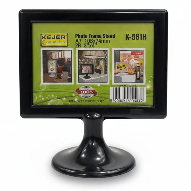 Round Base Table Display Stand | A7 Horizontal