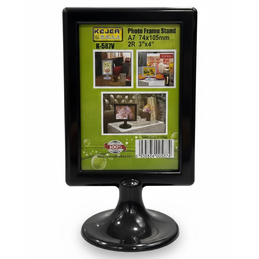 Round Base Table Display Stand | A7 Vertical