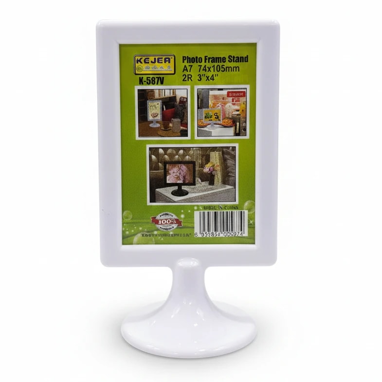 Round Base Table Display Stand | A7 Vertical