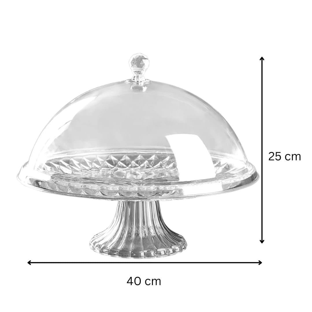 PC Display Tray with Stand & Dome Lid — view 2