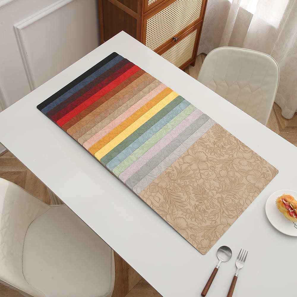 Premium Flower Design Table Mats - (Quantity: 6pcs) — view 3
