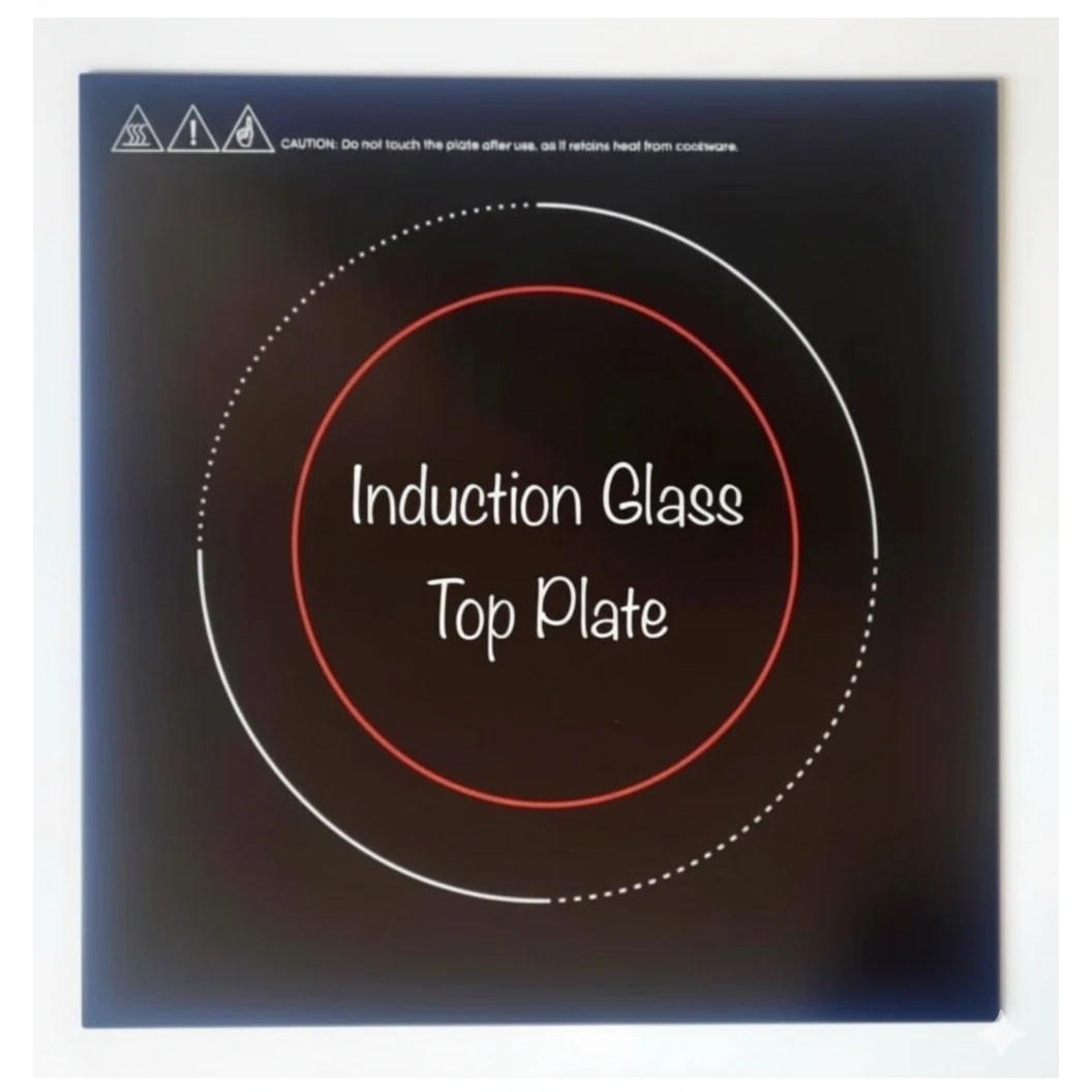 Spares for Electric Eco Induction 3kW Flat Base - Induction Flat Glass Top Plate