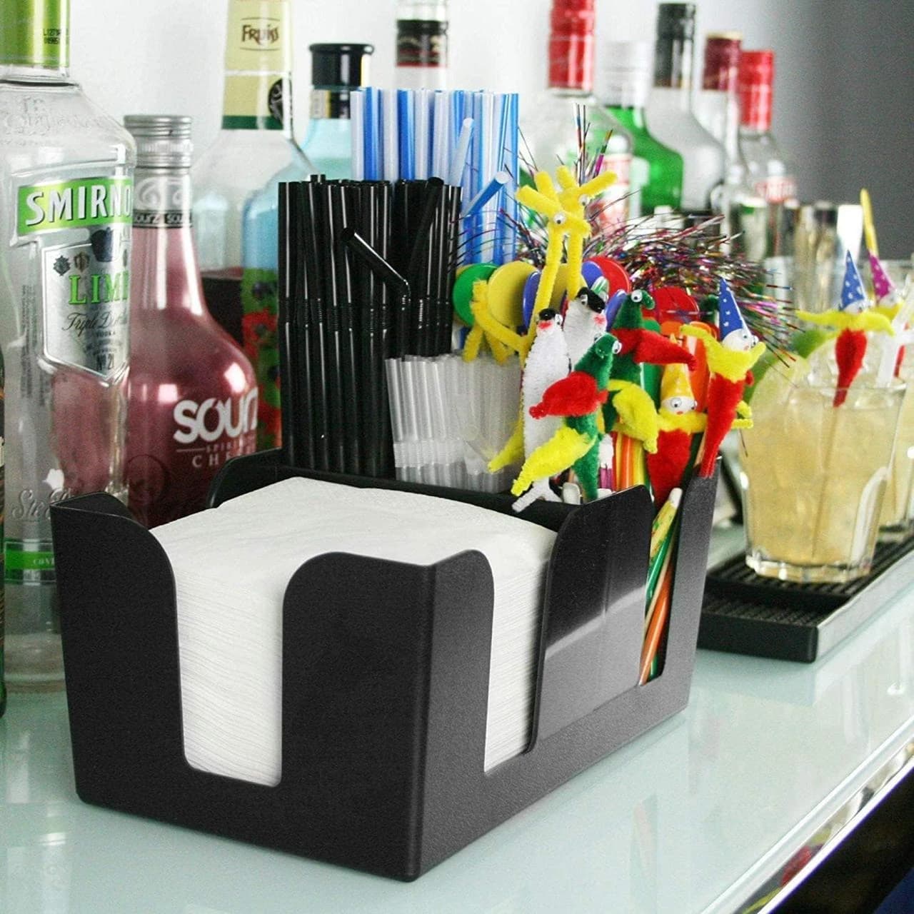 Plastic Bar Caddy - Black — view 3