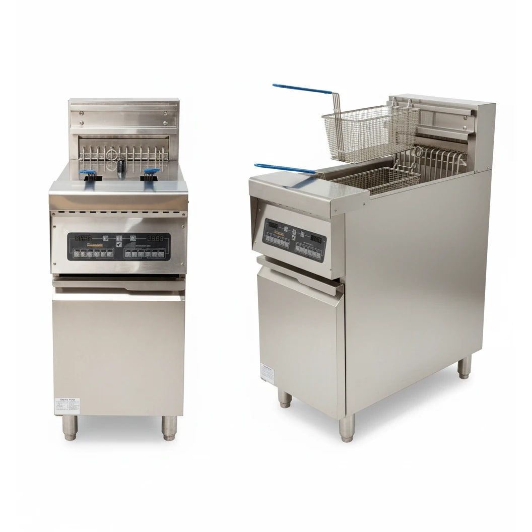 Electric Digital Deep Fryer 28L Single Head - Standing Model — view 7