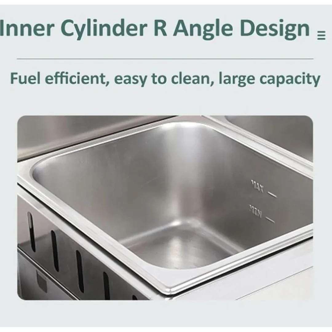 Gas Deep Fryer 8L + 8L Double Head — view 9