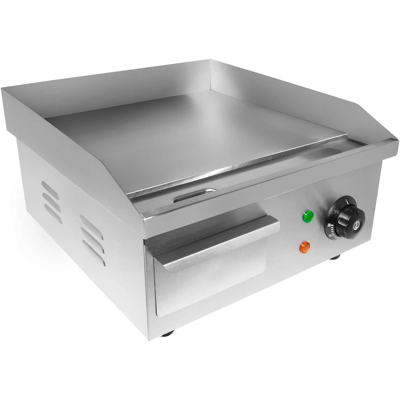 Electric Griddle Tawa Plate Small - Full Plain - Eco (Heating Area: 53x36cm)