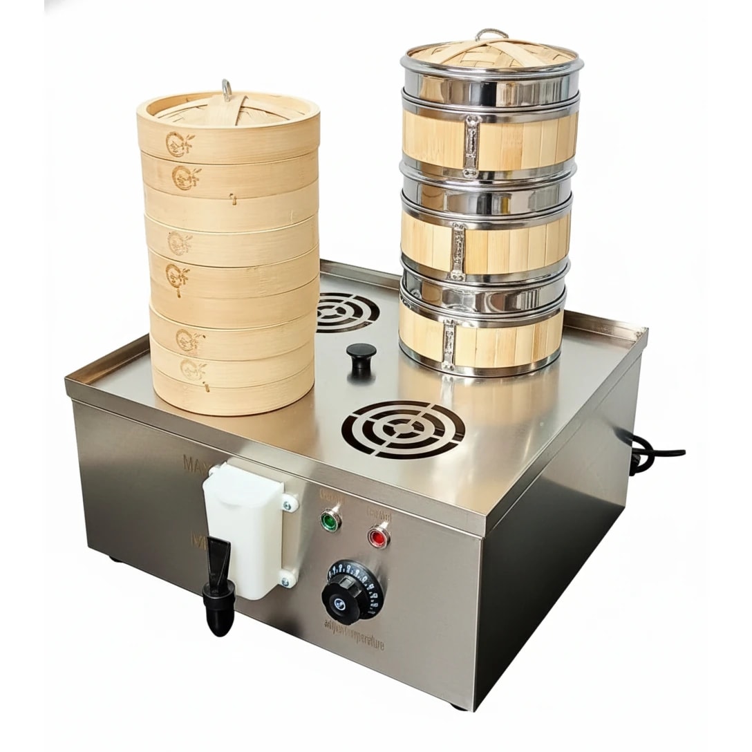 Electric Dimsum Basket Steamer 4 Compartments