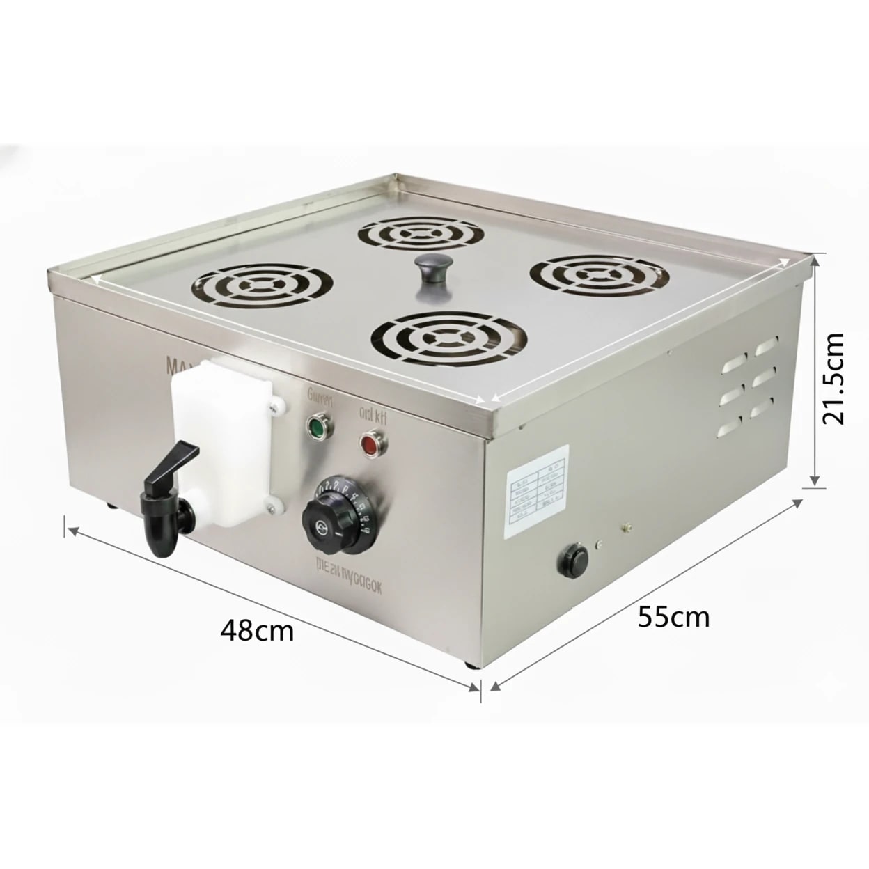 Electric Dimsum Basket Steamer 4 Compartments — view 2