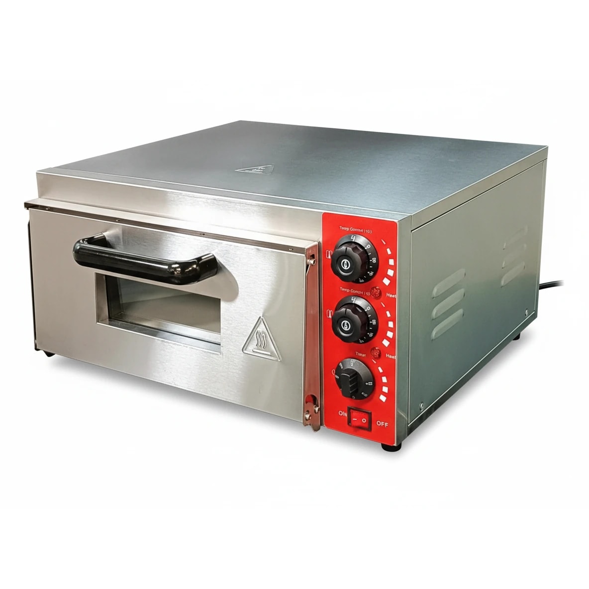 Electric Pizza Oven 1 Deck 1 Tray with Stone - HS1S (Stone Size: 16x16 inch.) — view 4