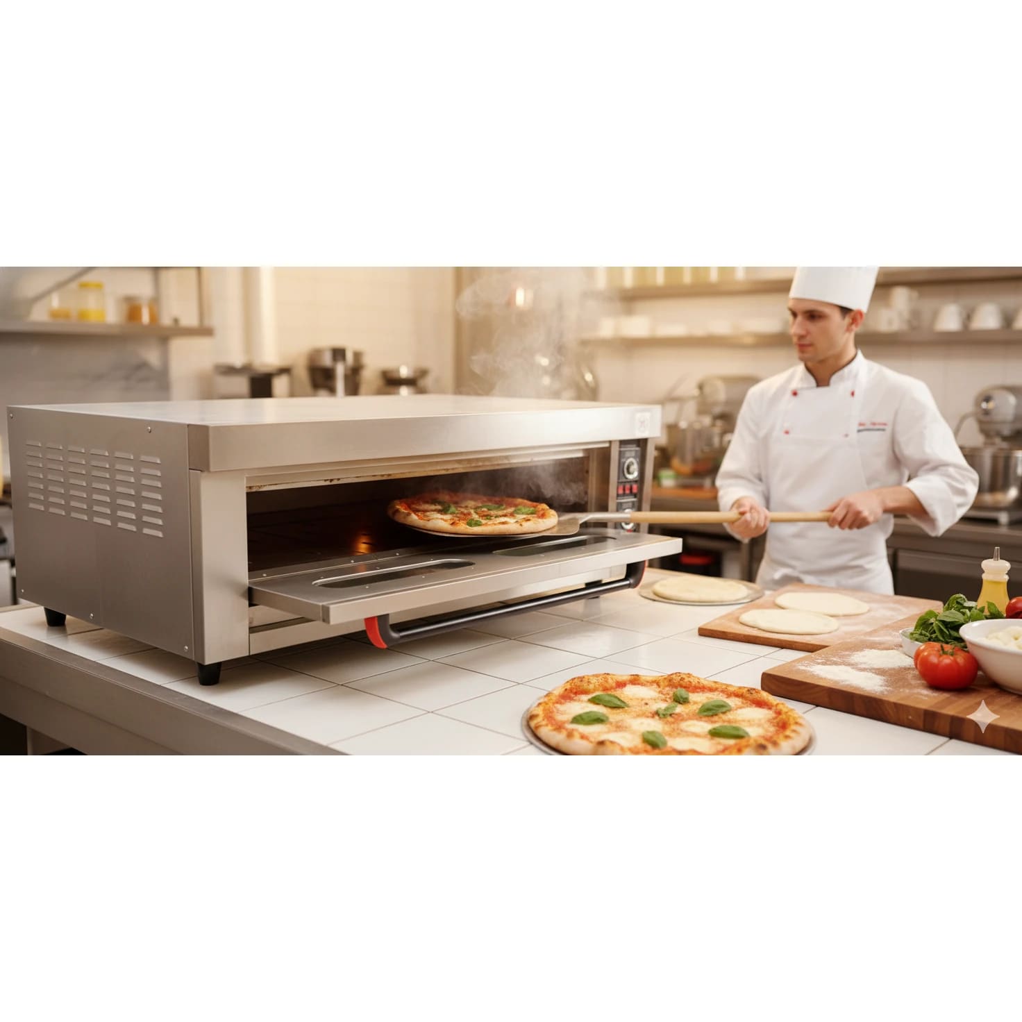 Electric Pizza Oven 1 Deck 3 Tray without Stone - 1D3T — view 3