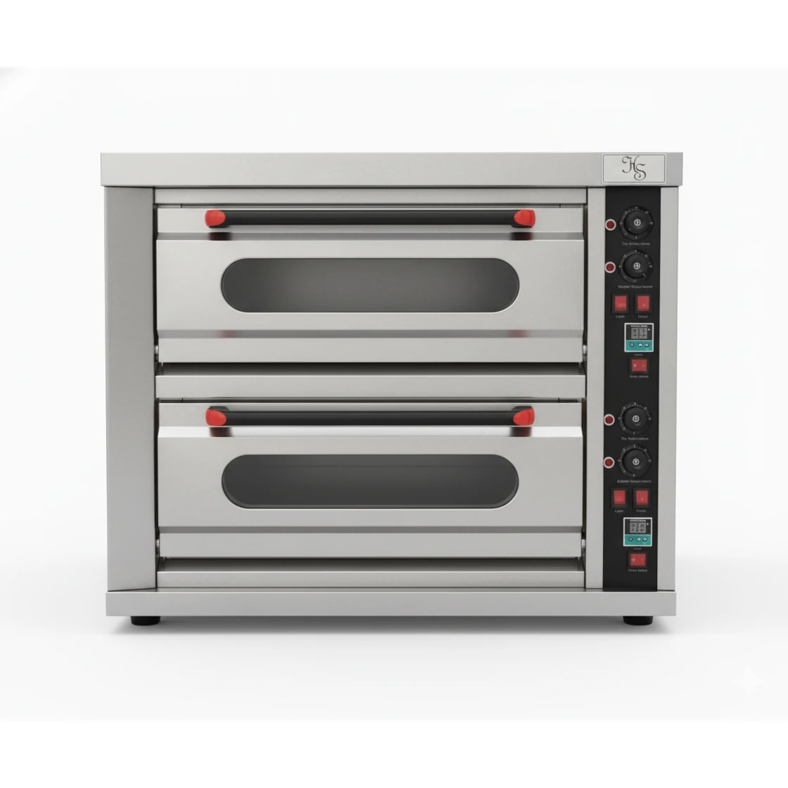 Electric Pizza Oven 2 Deck 2 Tray with 2 Stone - 2D2T (Stone Size: 17x25 inch.)