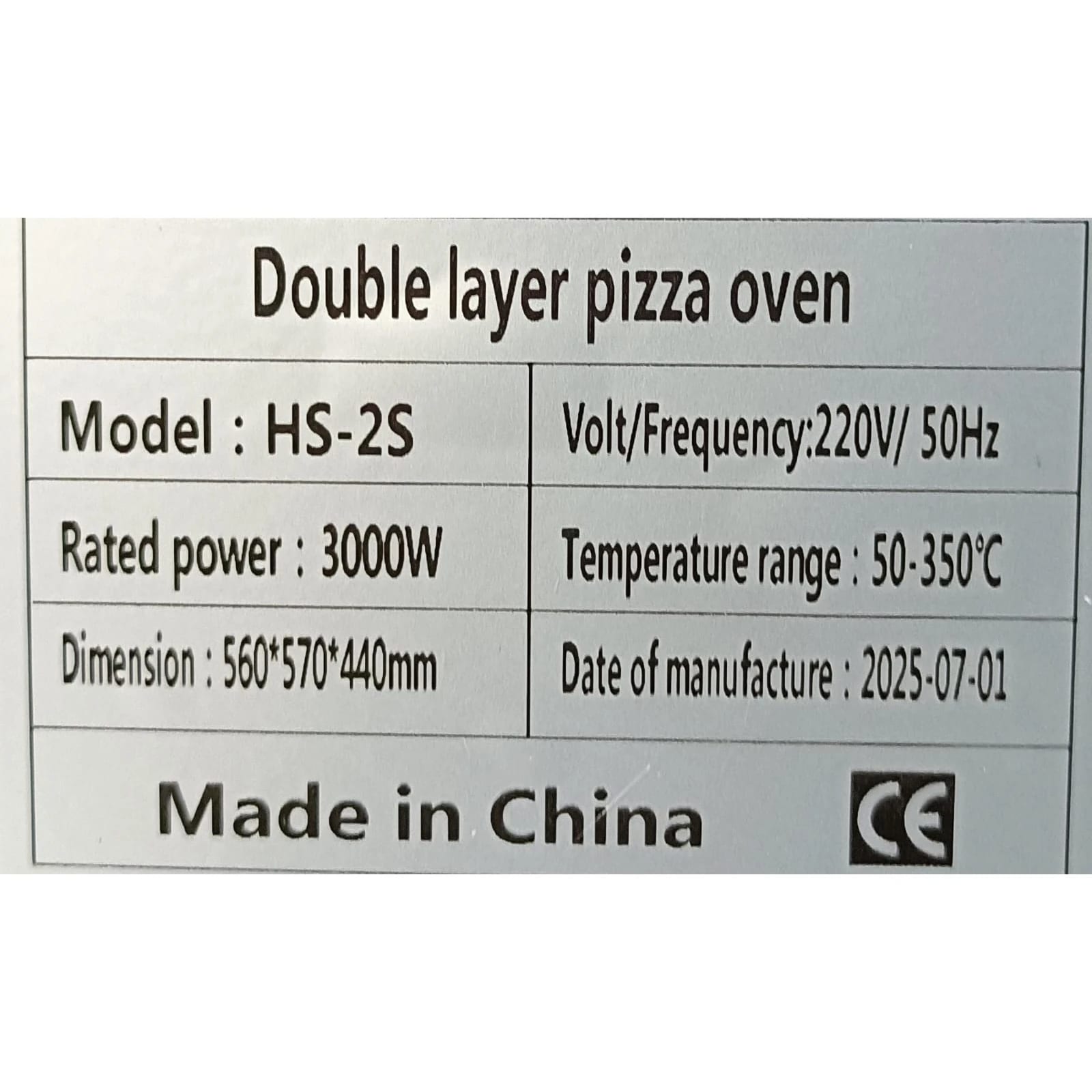 Electric Premium Black Body Pizza Oven with Stone - HS2S Double (Stone Size: 16x16 inch.) — view 9