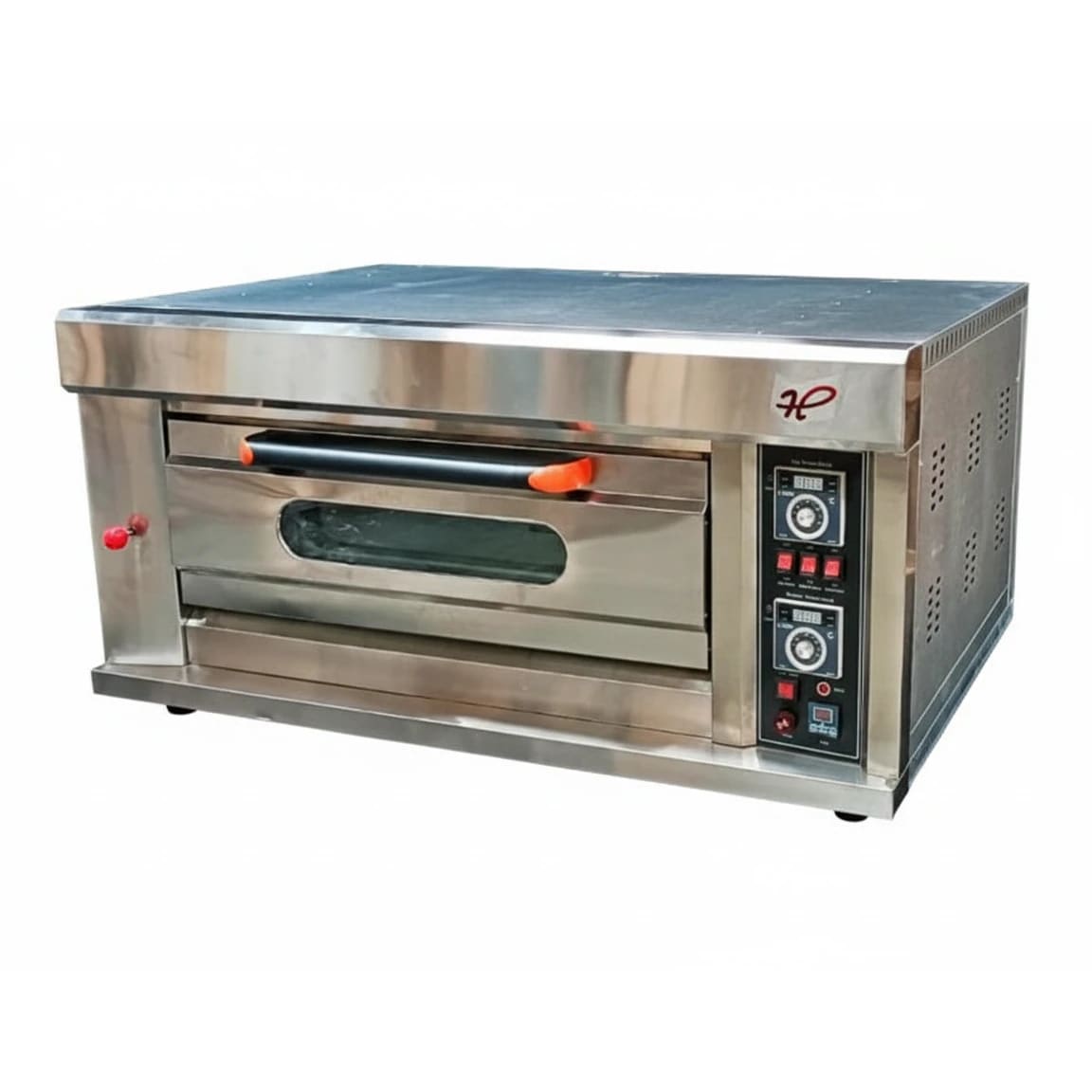 Gas Pizza Oven 1 Deck 2 Tray with 2 Stone - 1D2T (Stone Size: 26.5x18 inch.) — view 6