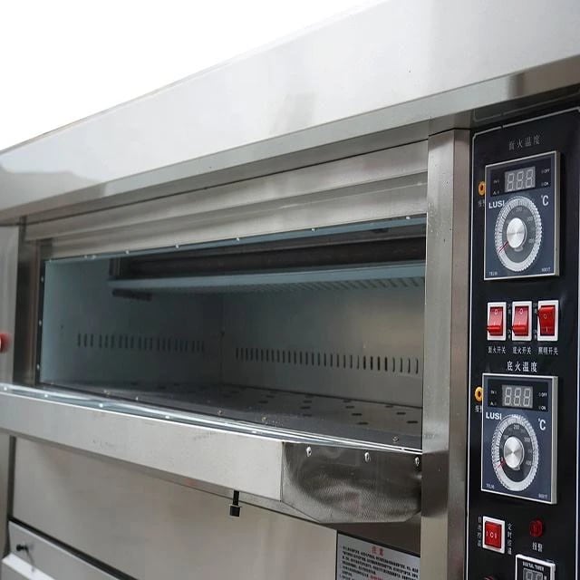 Gas Pizza Oven 3 Deck 6 Tray without Stone - 3D6T — view 6