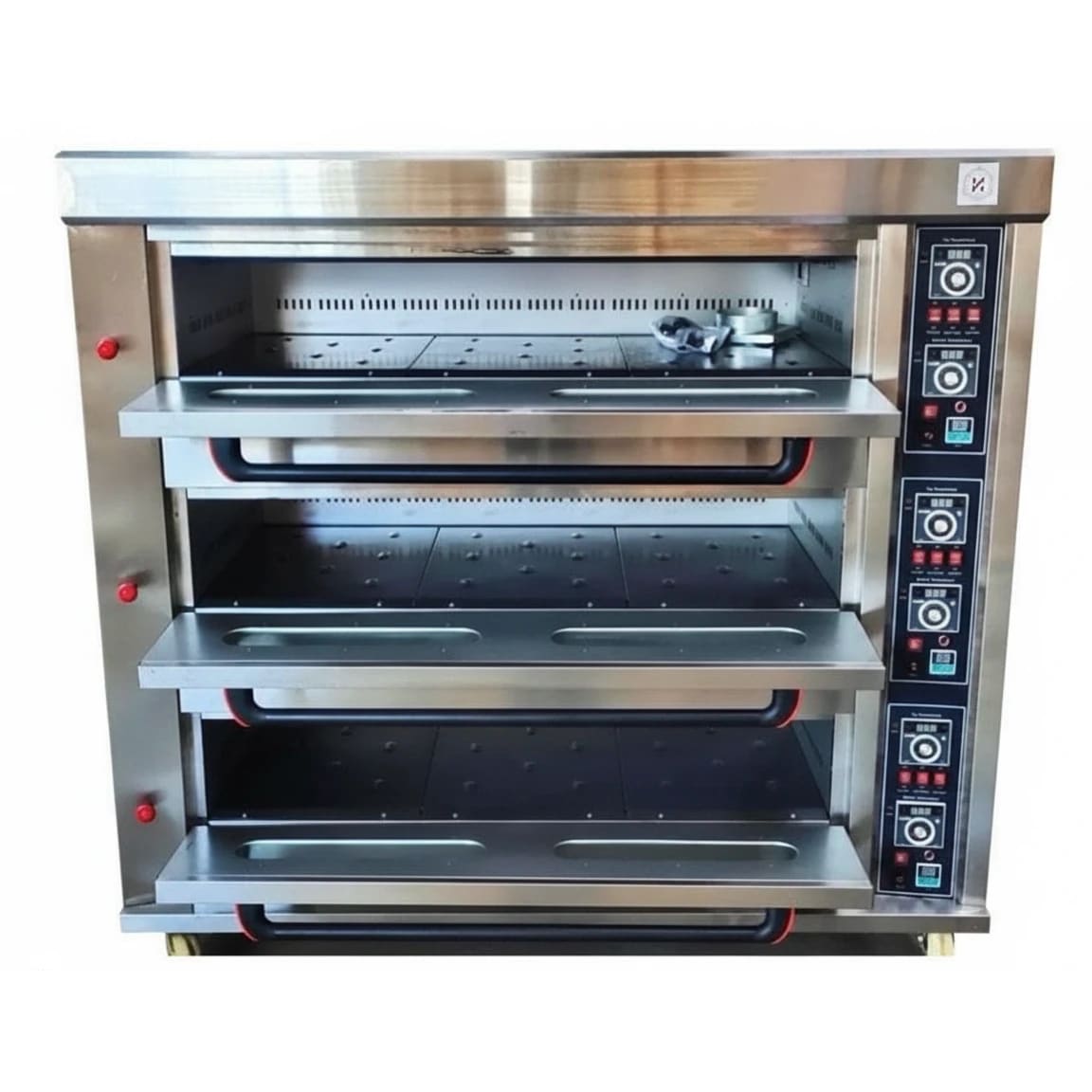 Gas Pizza Oven 3 Deck 9 Tray without Stone - 3D9T — view 4