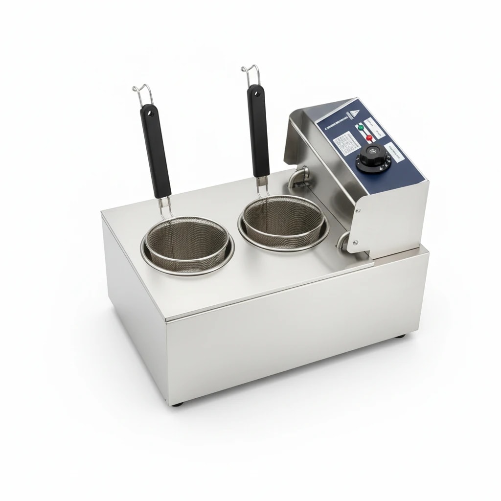 Electric Pasta/Noodle Boiler 2 Compartments - Eco — view 5