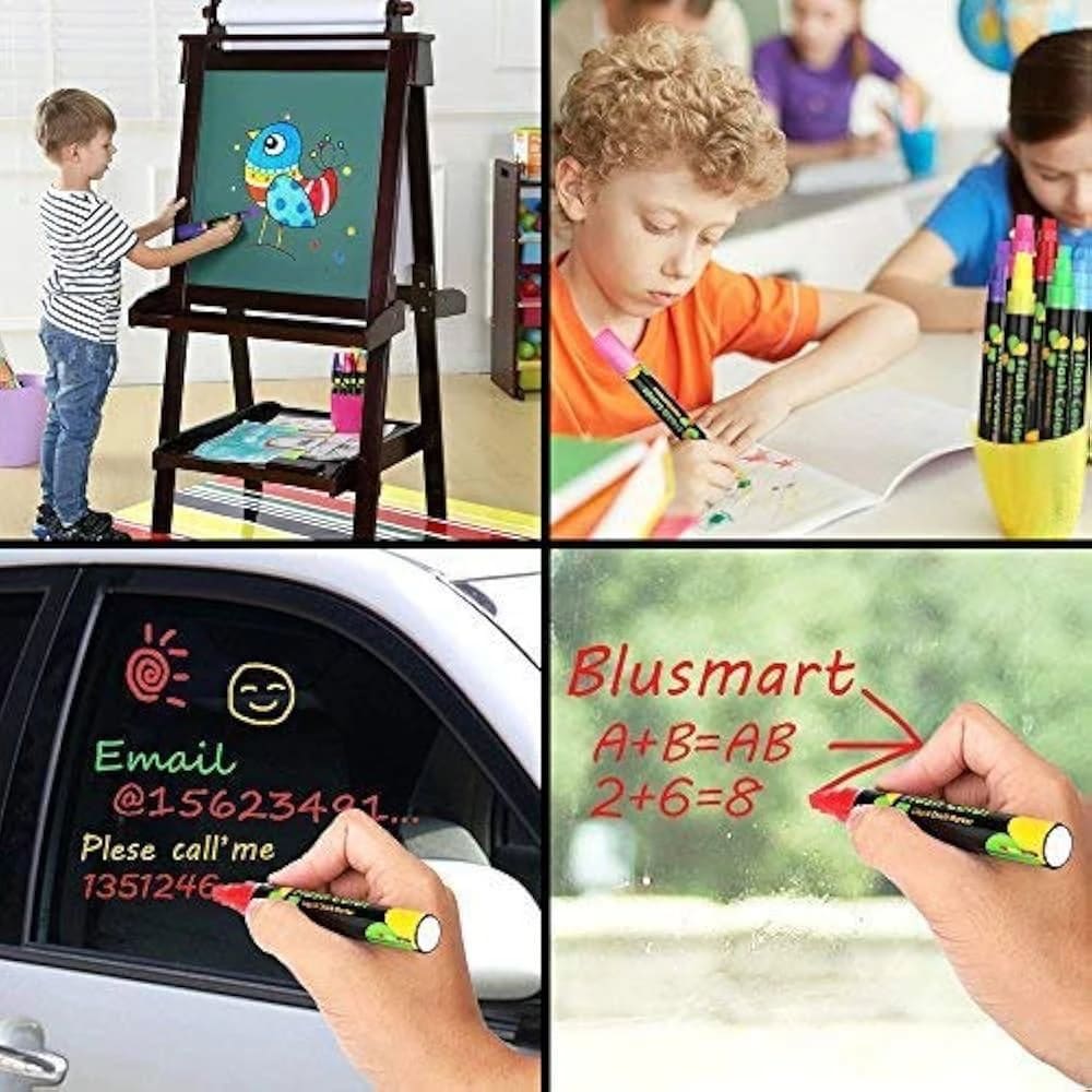 Marker Set for LED Writing Board - 8pc/set — view 4