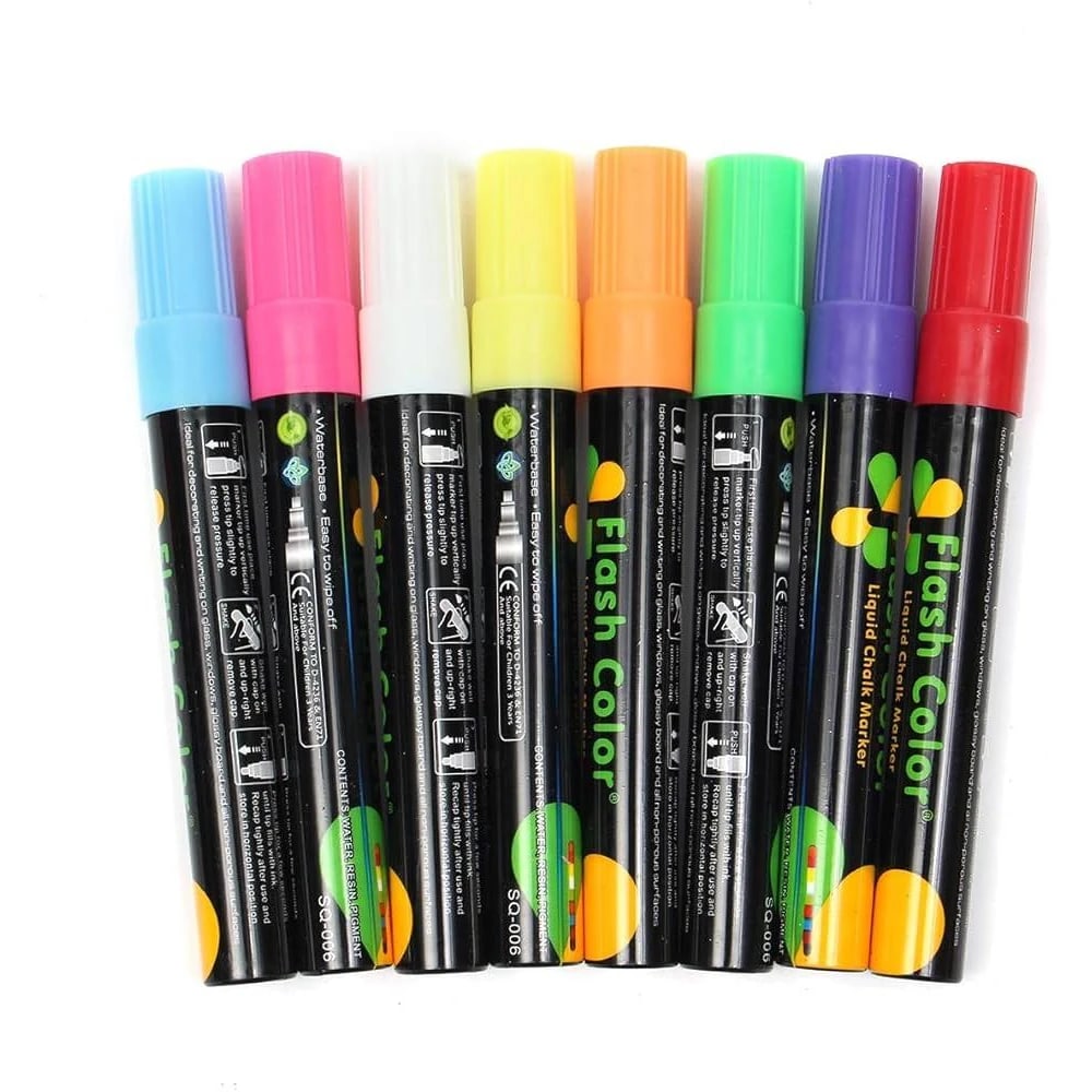 Marker Set for LED Writing Board - 8pc/set — view 8
