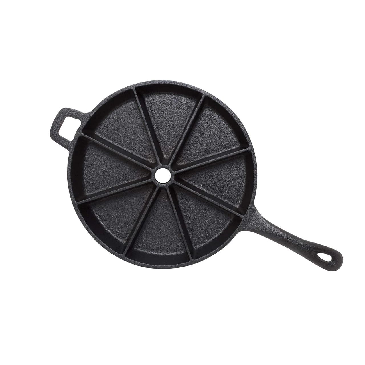 Cast Iron Pan with 8 Pizza Type Slice in Single Pc Boc Packing