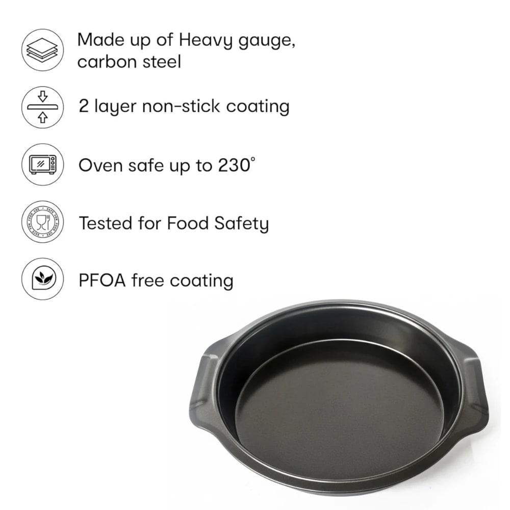 Teflon Round Pan with Handle — view 5