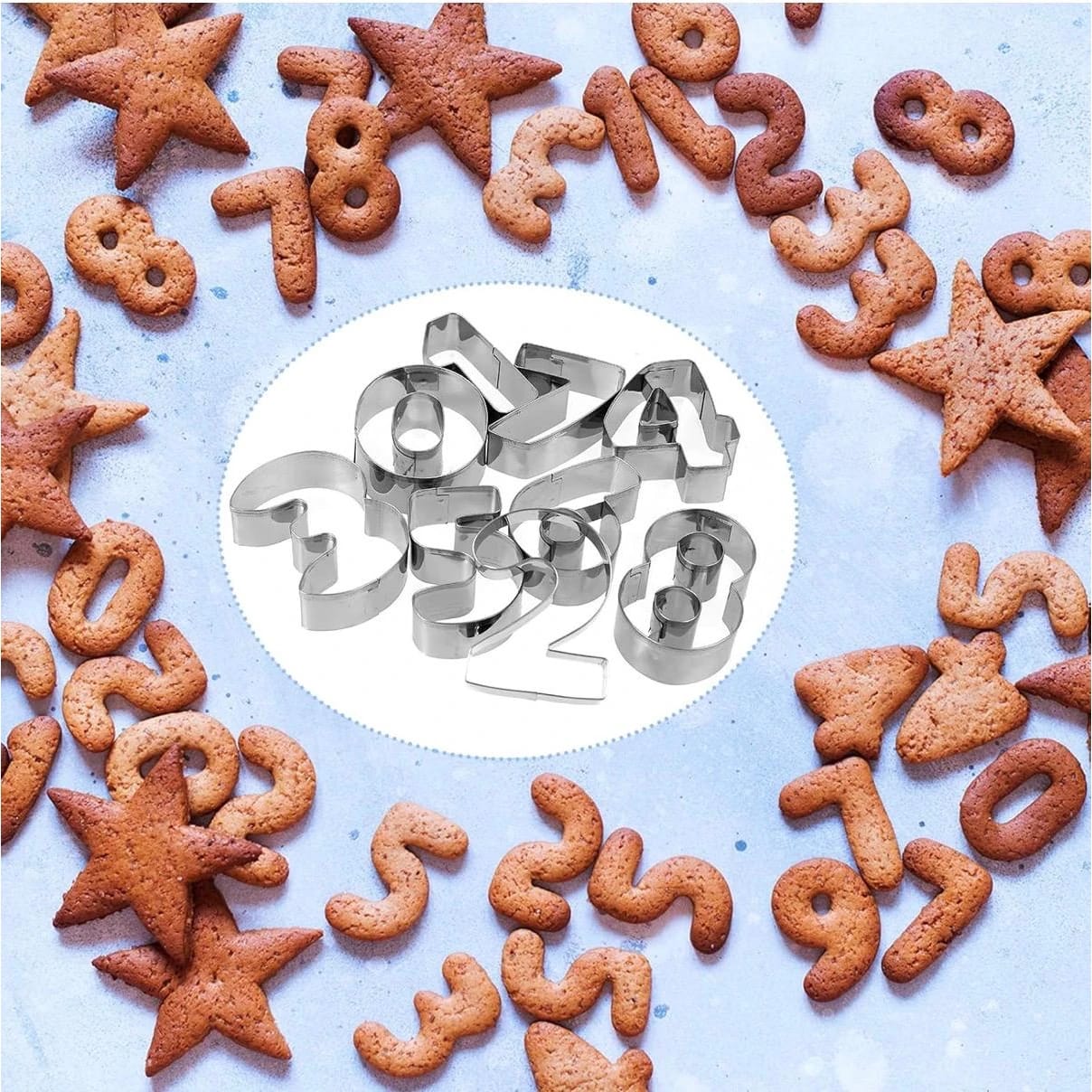 SS Heavy Cookie Cutter 10pp (0-9) — view 4